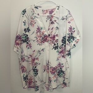 Women’s floral blouse